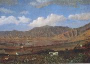 Enoch Wood Perry, Jr. Kualoa Ranch, Oahu Sweden oil painting artist